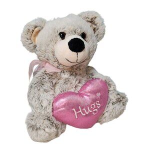 Tom's Toy International Valentine's Day Teddy Bear Plush Stuffed Animal w/Heart